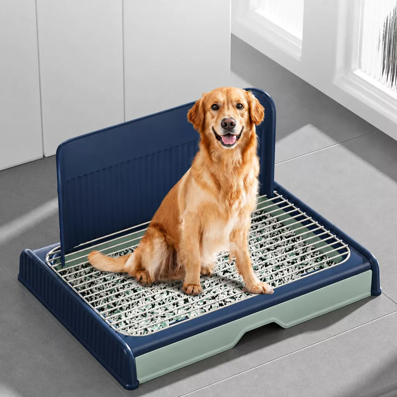 Dog potty supplies collection banner