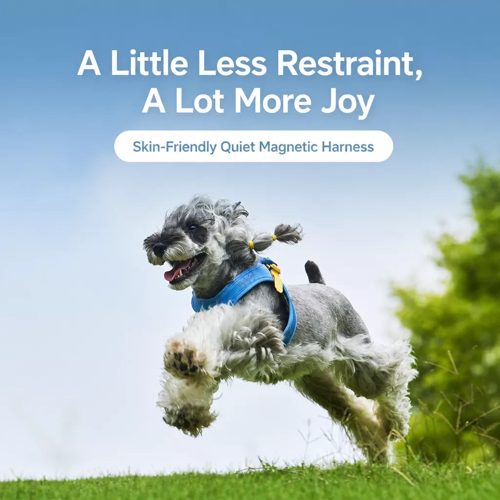 Adjustable Nylon Vest Harness for Small Dogs