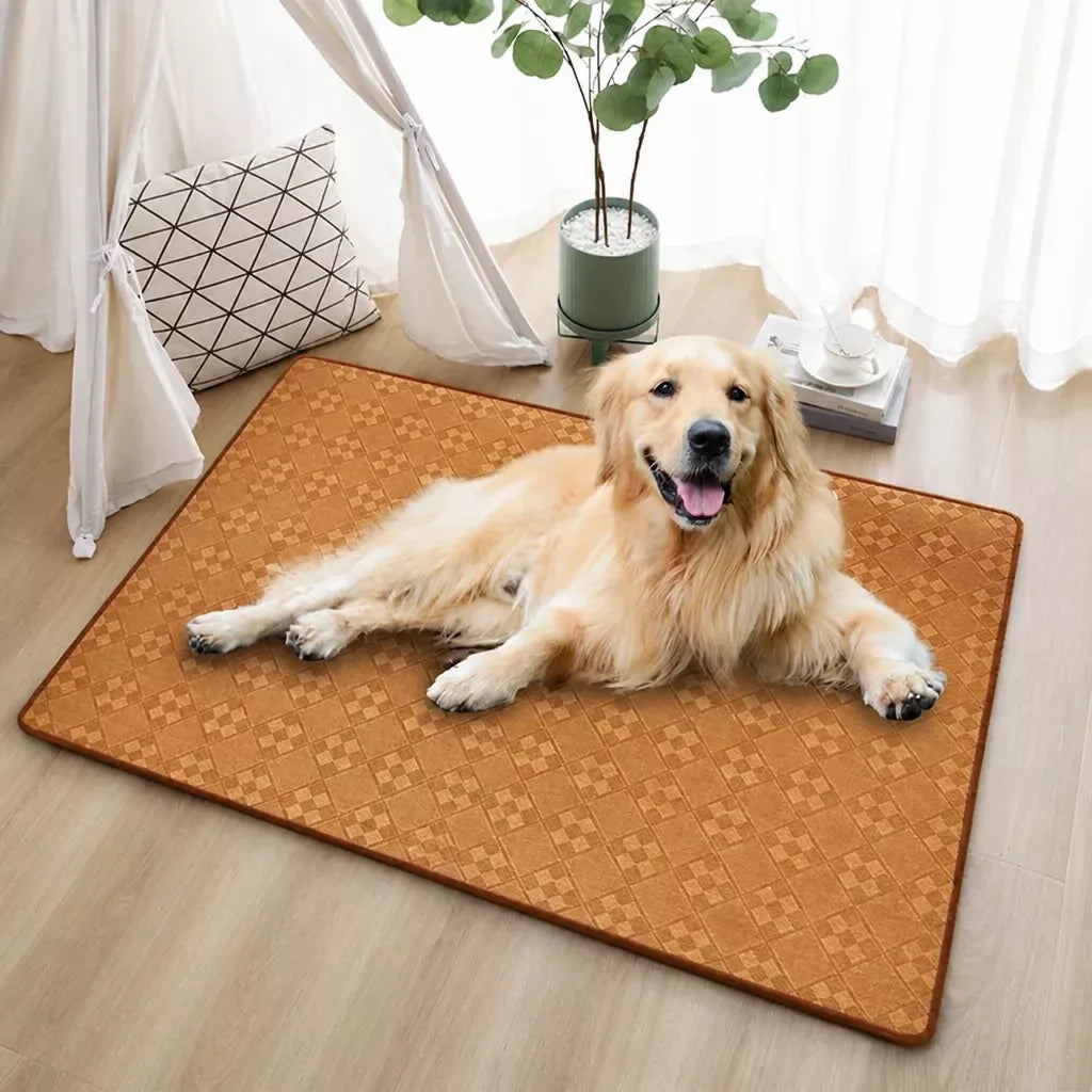 Woven Rattan Pet Mat for Cats and Dogs