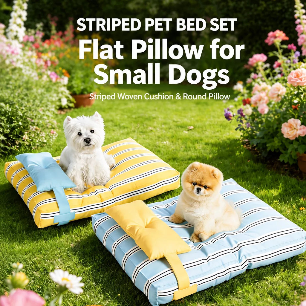 Washable Polyester Pet Bed Mat for Dogs and Cats
