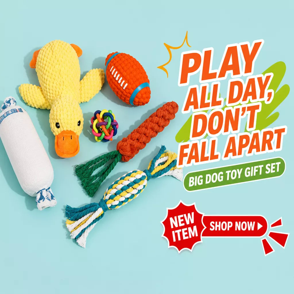 Plush Squeaky Dog Toy