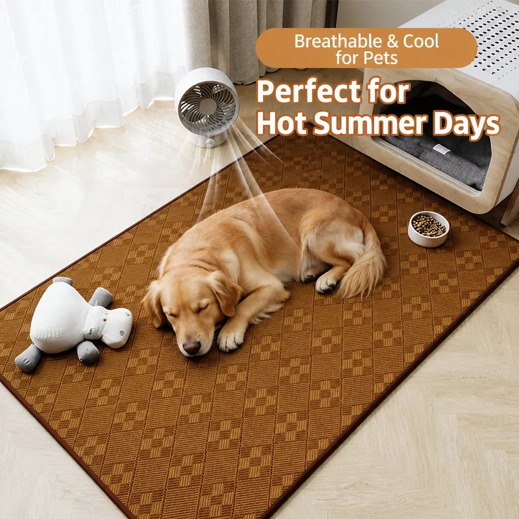Rubber Wood Pet Sleeping Mat for Dogs and Cats