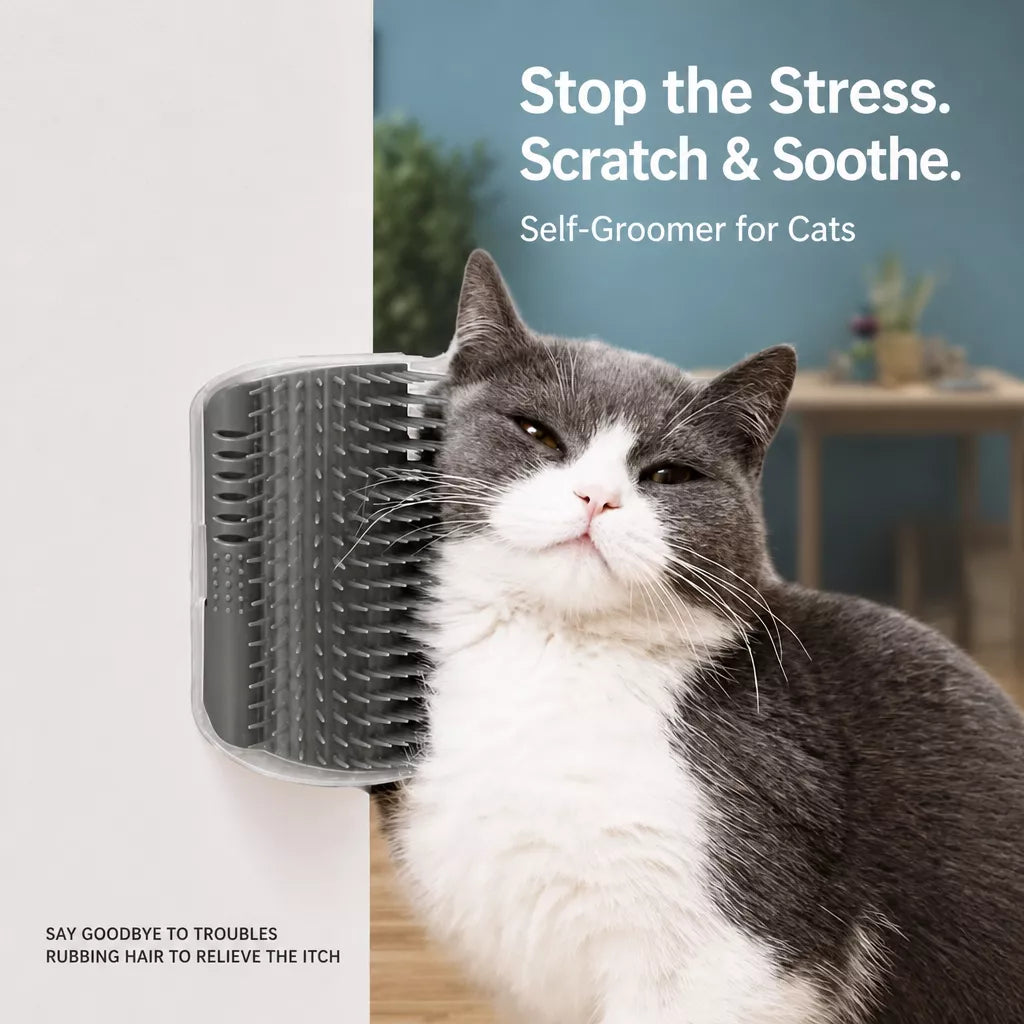 Corner-Mount Cat Scratcher Pads with Adhesive and Screws
