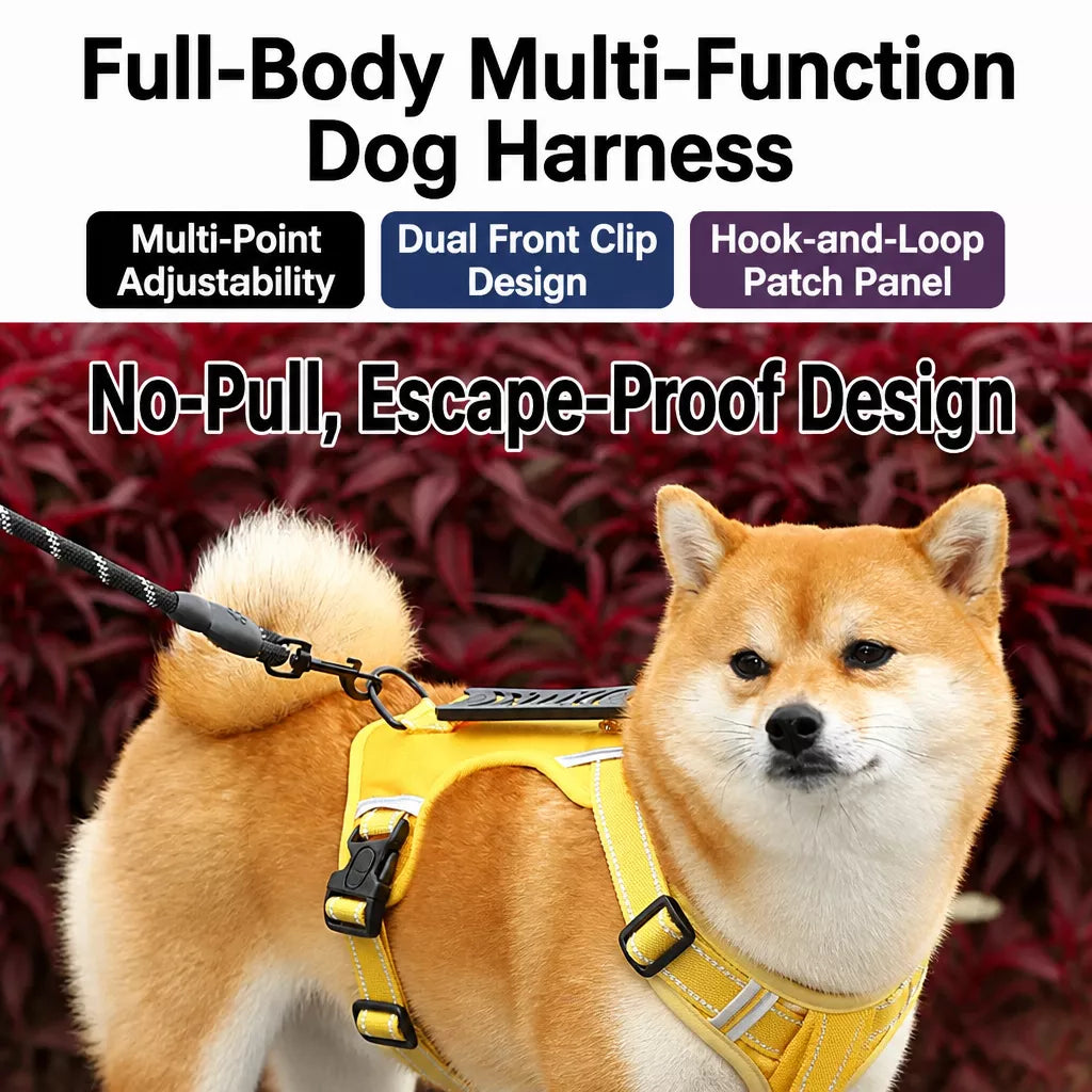 Dog Vest Harness and Leash for Everyday Walks