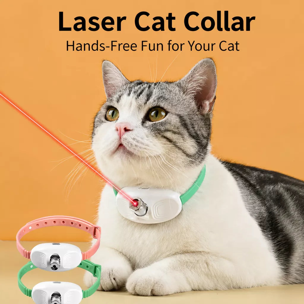 Rechargeable Cat Laser Toy for Interactive Play