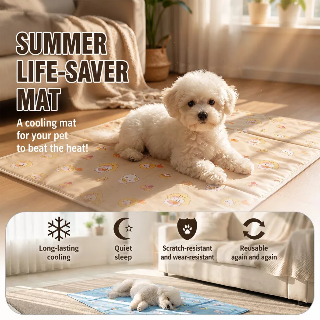 Waterproof PVC Pet Mat for Dogs and Cats