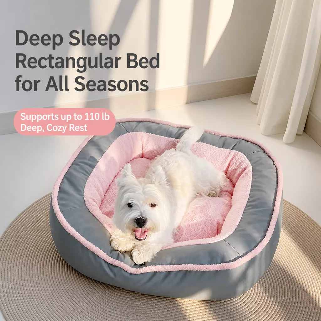 Thick Removable-Washable Pet Bed for Cats and Dogs