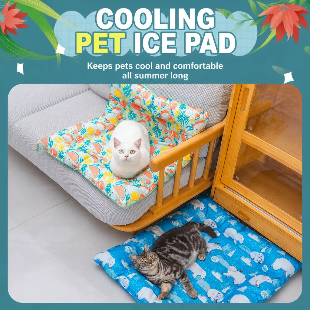 Water-Resistant Nylon Summer Pet Mat for Dogs and Cats