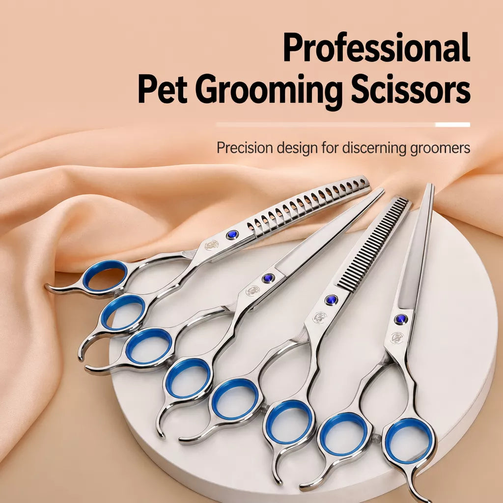 Pet Grooming Shears Set