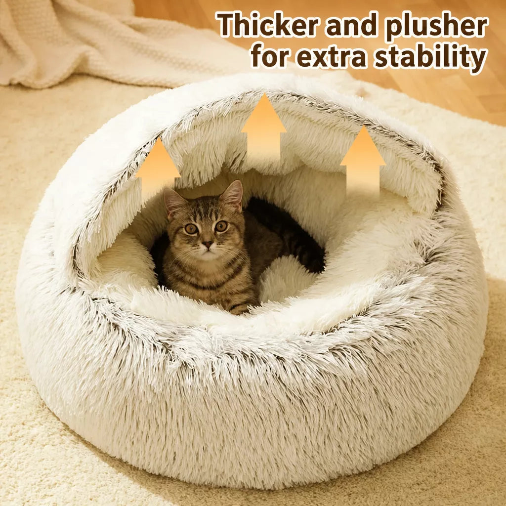 Polyester Cat & Dog Nest Bed