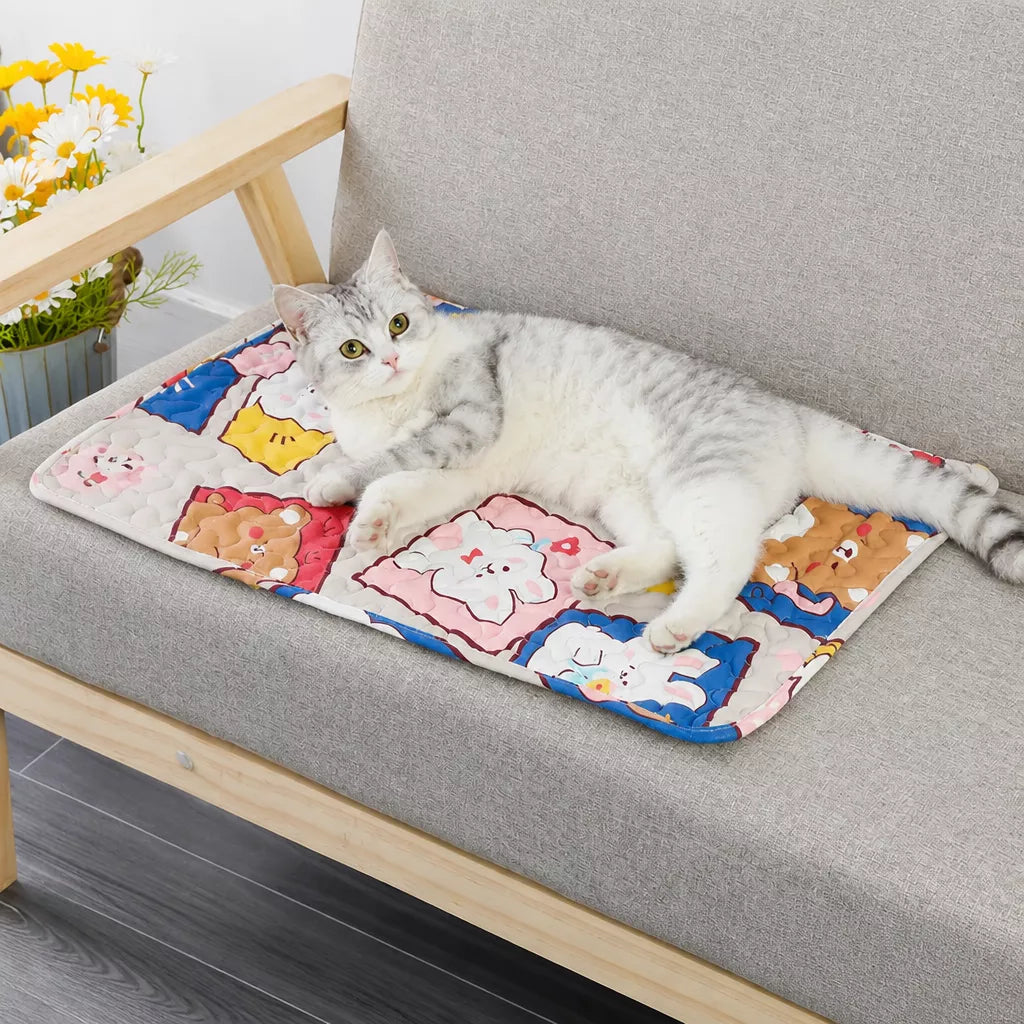 Pet Bed Mat for Dogs and Cats, Polyester EPE Foam