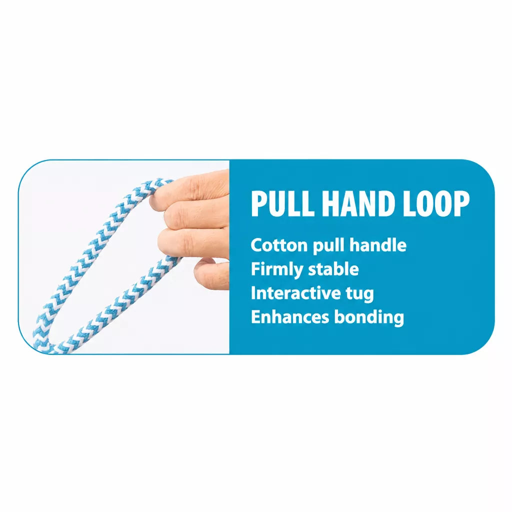 Knotted Rope Dog Toy for Tug, Fetch & Chew Play