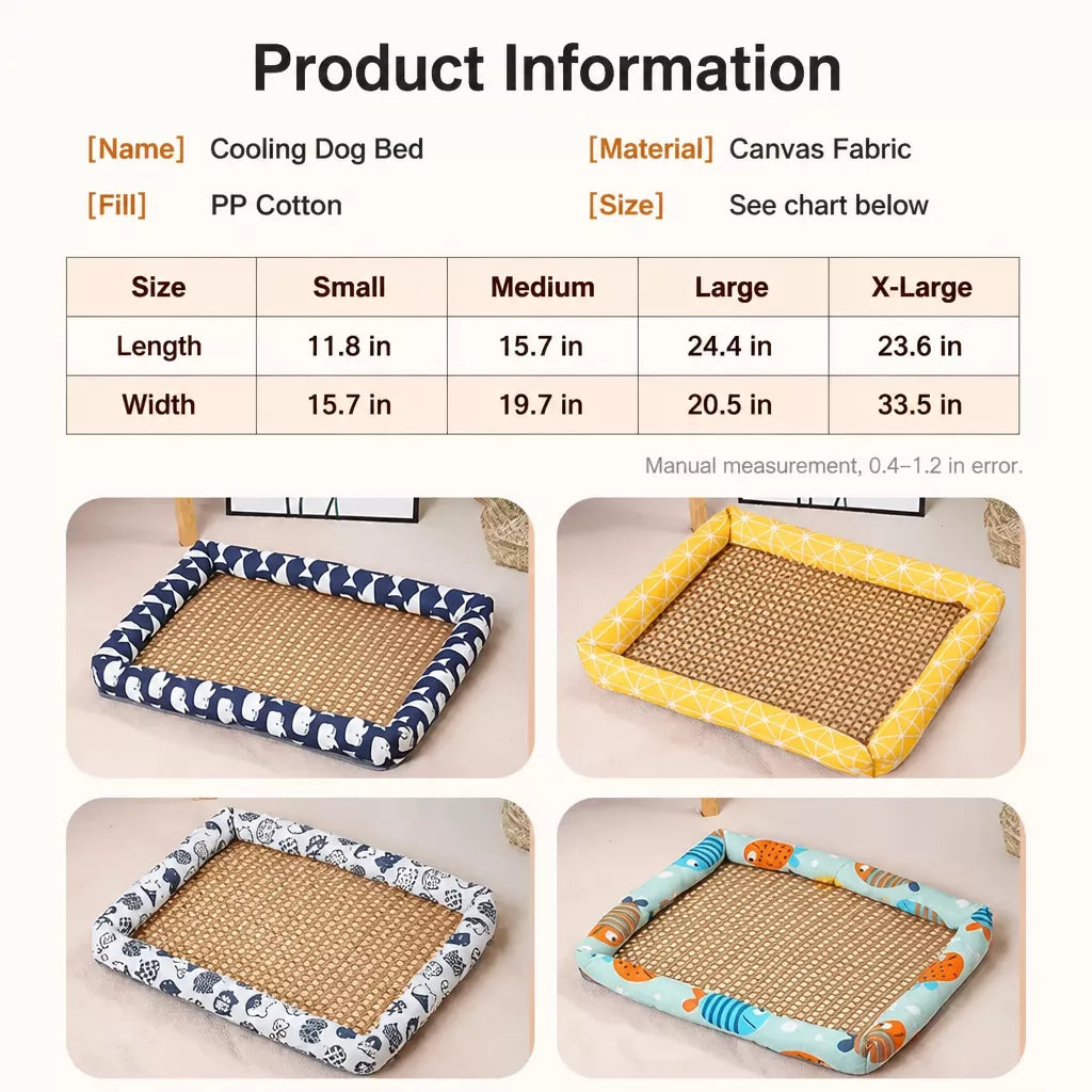 All-Season Pet Bed Mat for Small and Medium Dogs and Cats