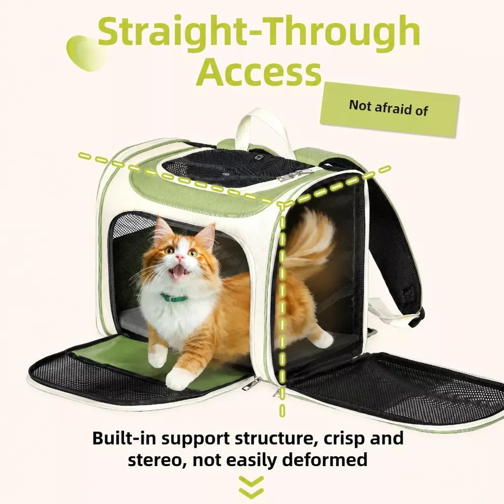 Portable Canvas Cat Carrier