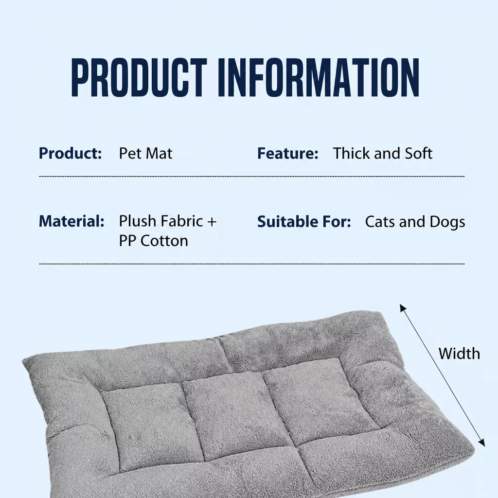 Pet Bed for Dogs and Cats, Multiple Sizes for Small to Large Pets