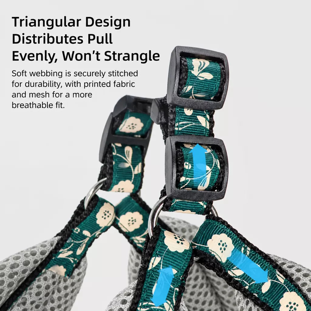 Small Dog Vest Harness and Leash