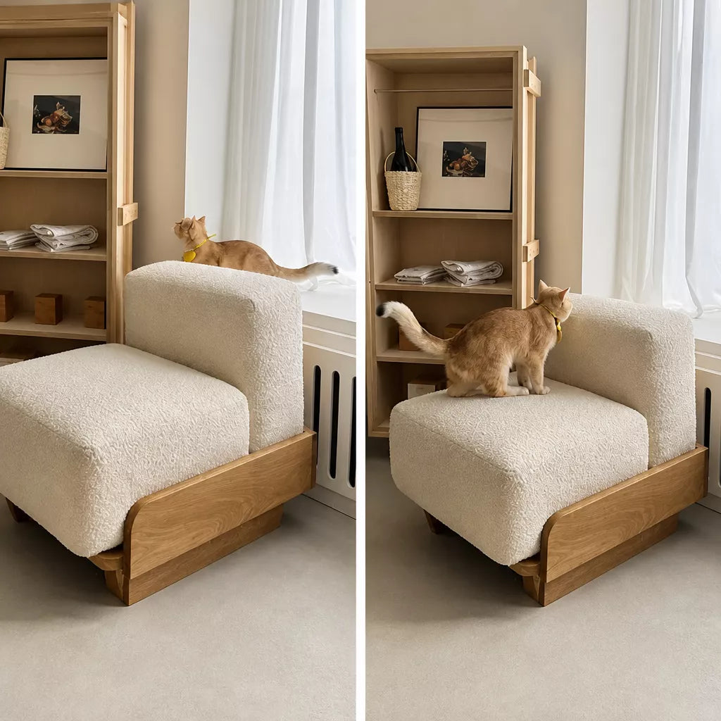 Heart-Shaped Waterproof Pet Mat for Cats and Dogs