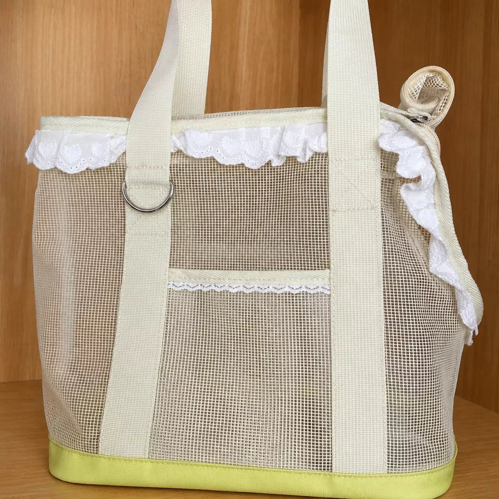 Mesh Crossbody Pet Carrier