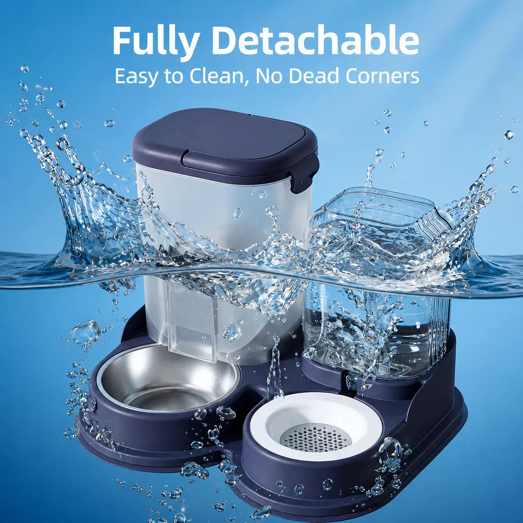 Non-Electric Pet Water Dispenser for Cats and Dogs