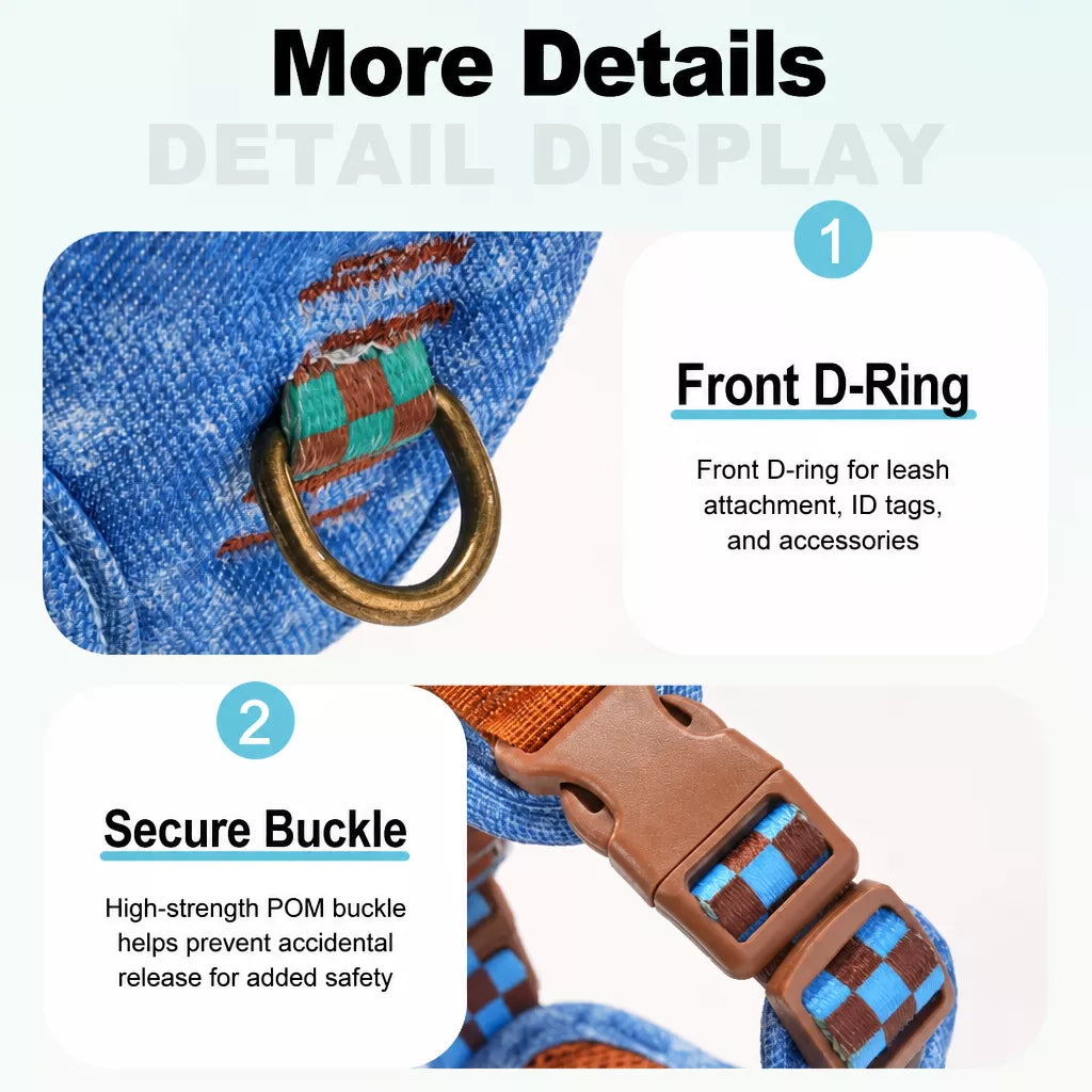 Adjustable Polyester Dog Harness