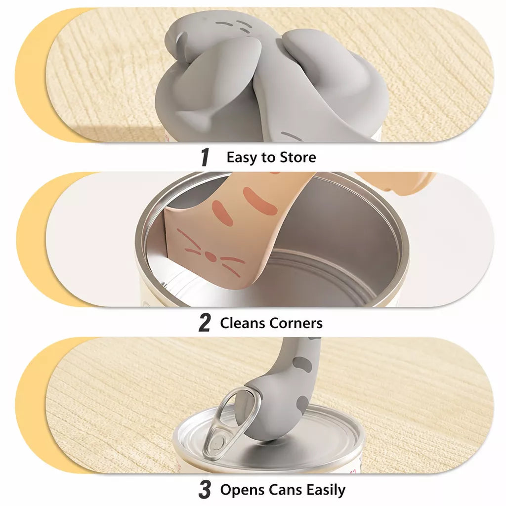 Pet Food Can Lids and Spoons
