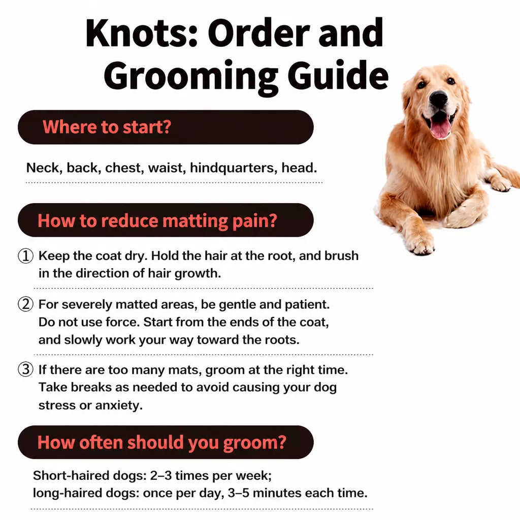 Flea Comb for Cats and Dogs