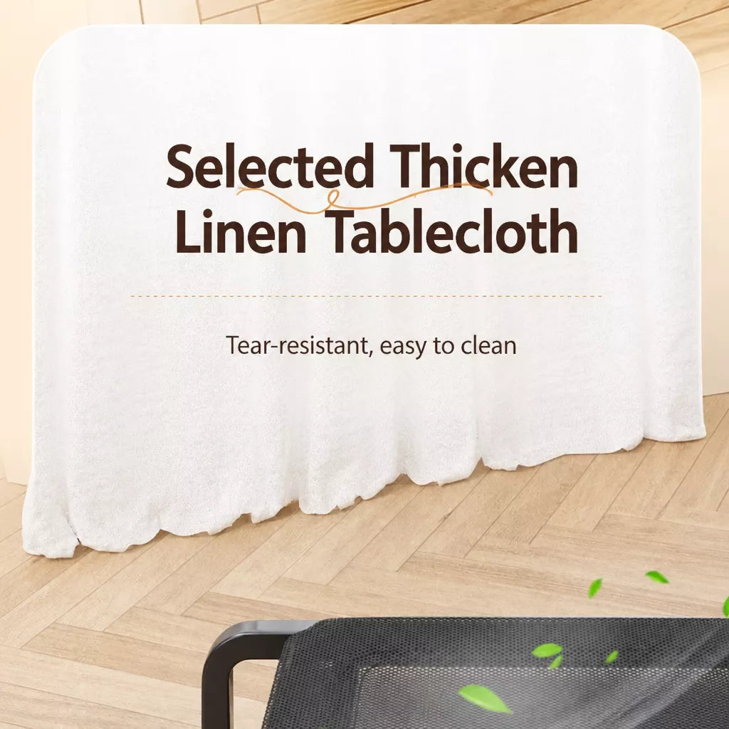 Elevated Pet Cot Bed with Removable Washable Nylon Cover