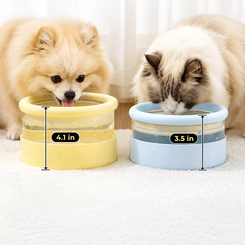 Floating Water Bowl for Cats and Dogs