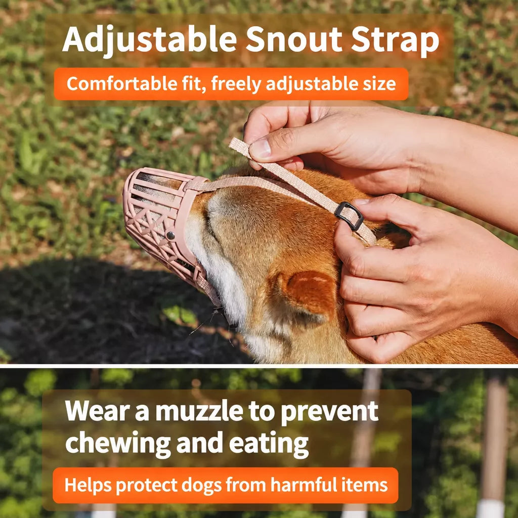 Breathable Mesh Dog Muzzle