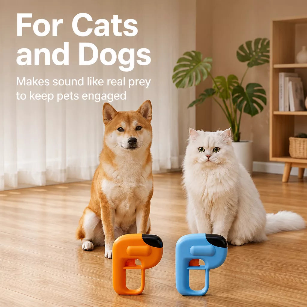 Interactive Dog Treat-Dispensing Launcher Toy
