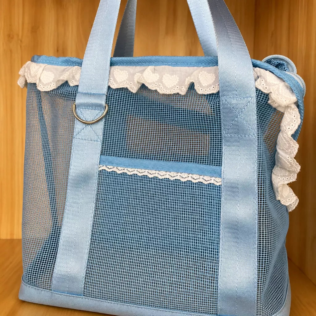 Mesh Crossbody Pet Carrier