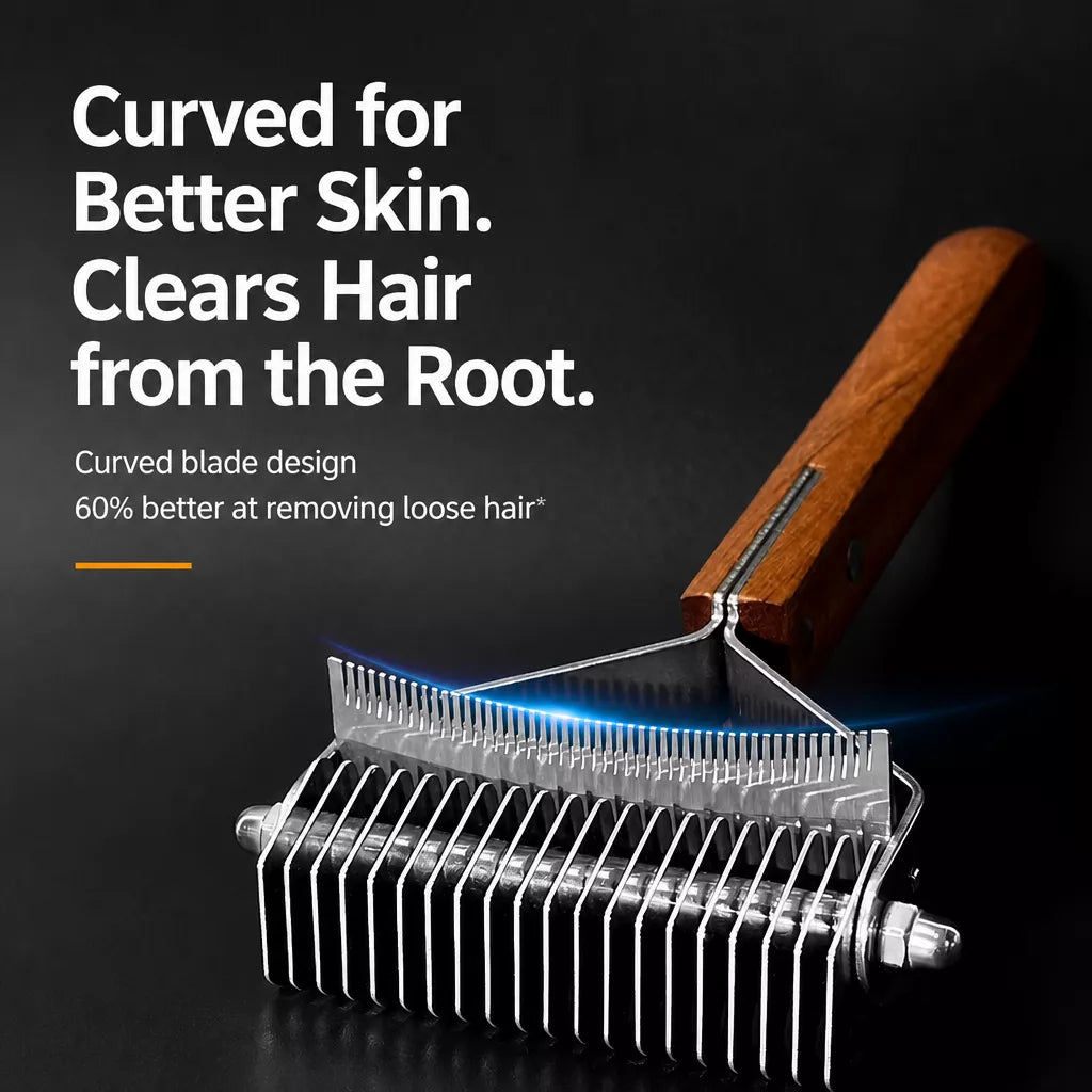 Double-Sided Detangling Comb for Dogs and Cats