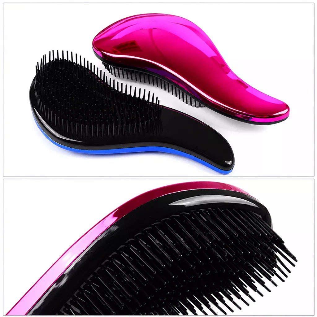 Pet Grooming Brush with Comb Cleaner for Dogs and Cats