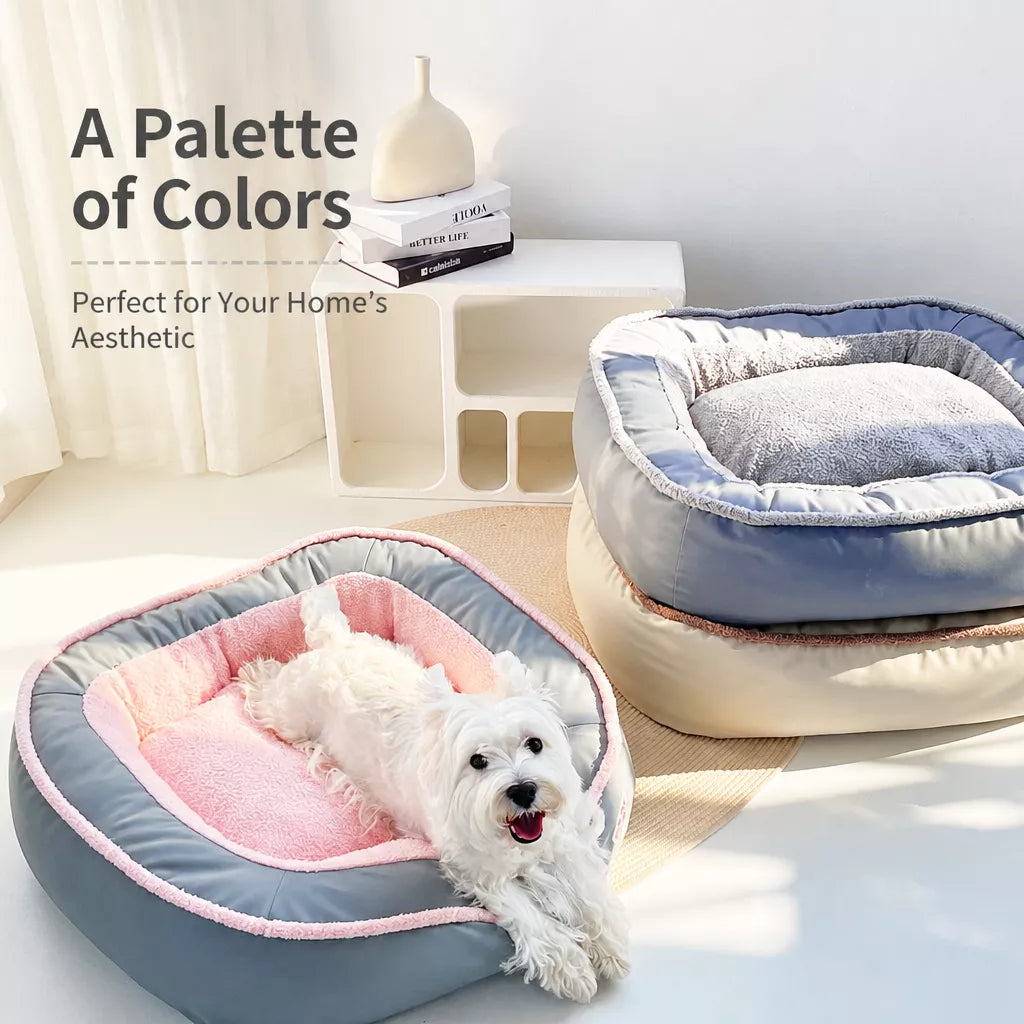 Thick Removable-Washable Pet Bed for Cats and Dogs