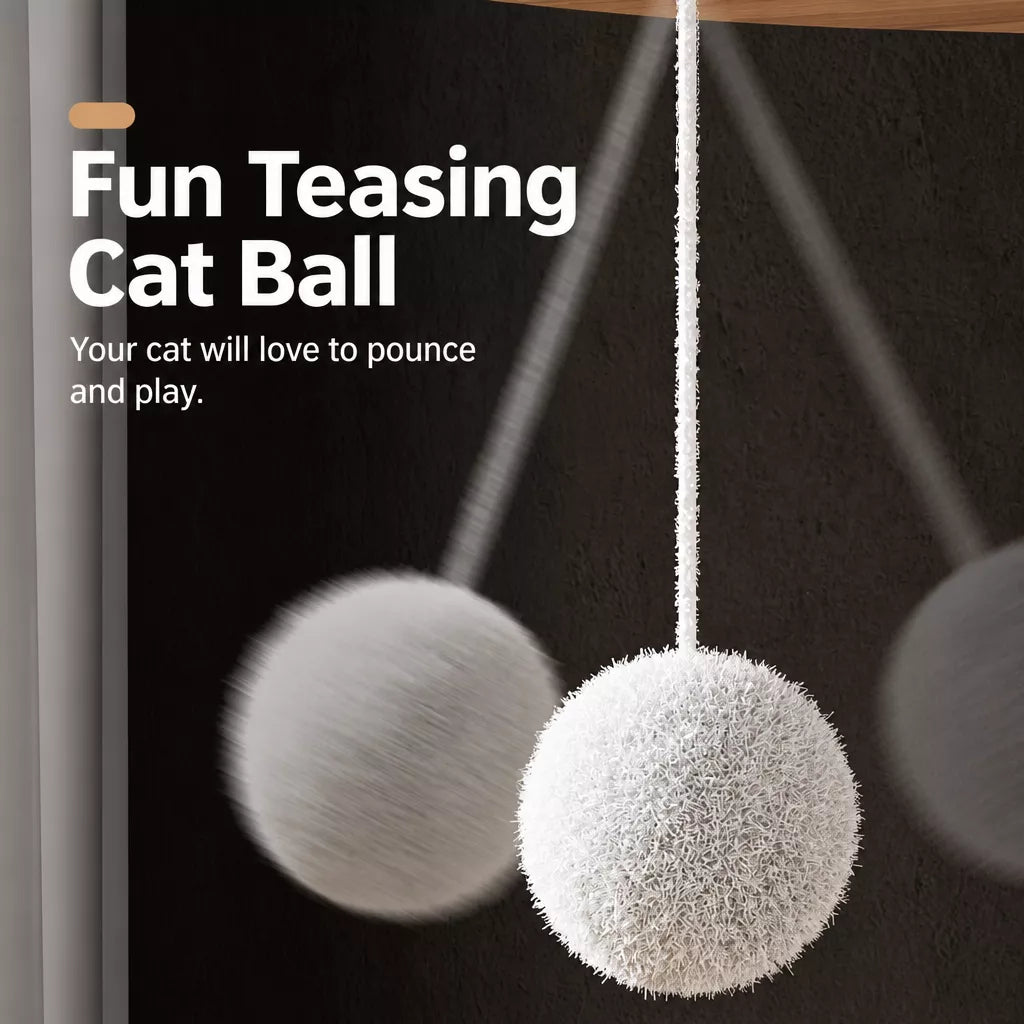 Cat Tree with Space Capsule Hideaway and Scratching Post