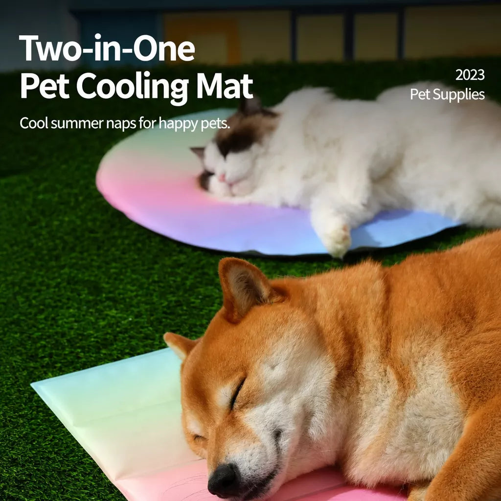 Oval & Square Pet Mats for Dogs and Cats