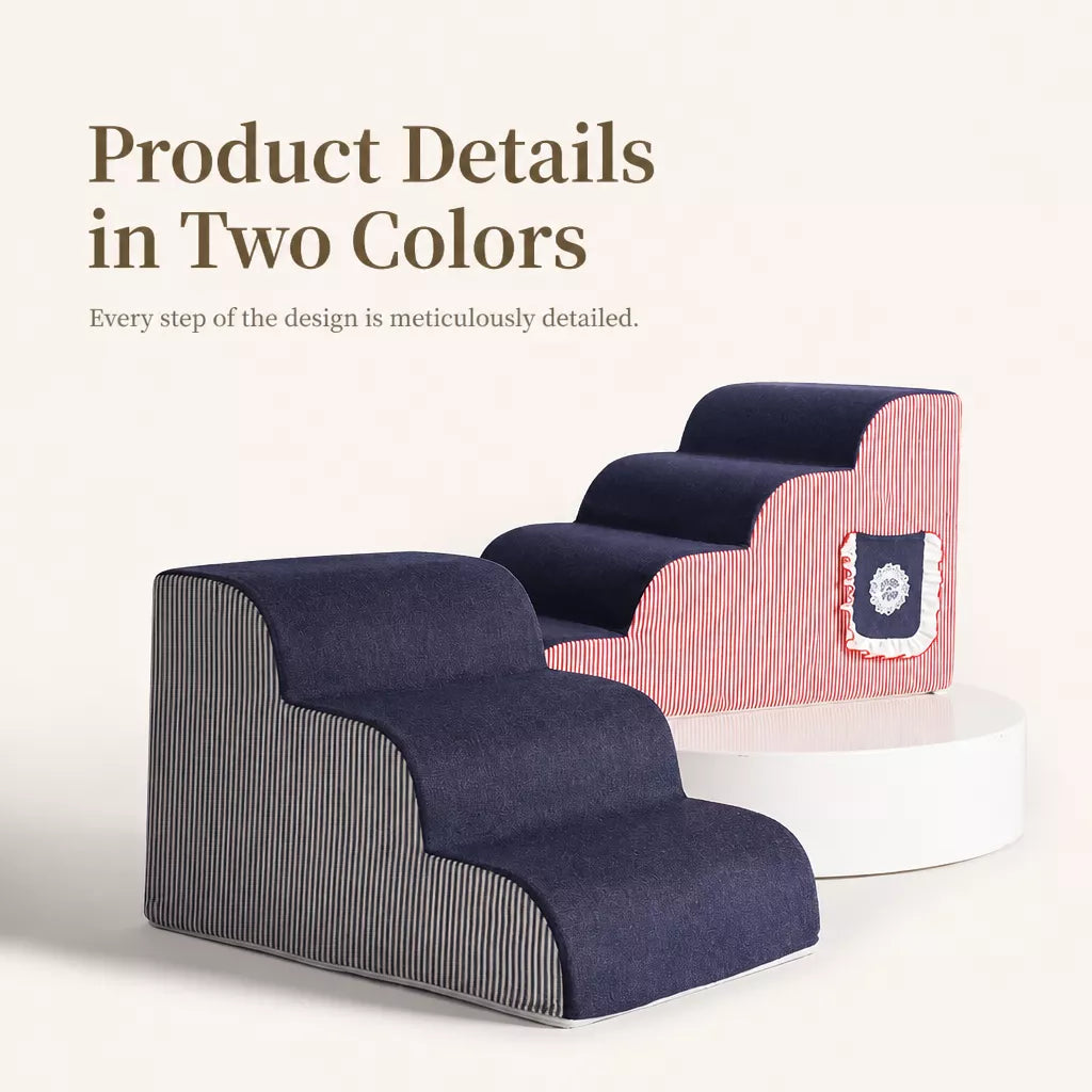 Removable Pet Stairs for Small Dogs, Sofas and Beds