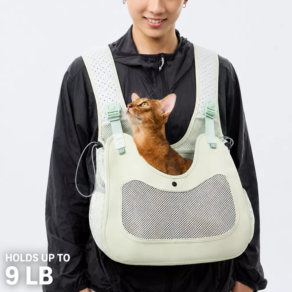 Portable Breathable Pet Carrier Backpack for Cats and Dogs