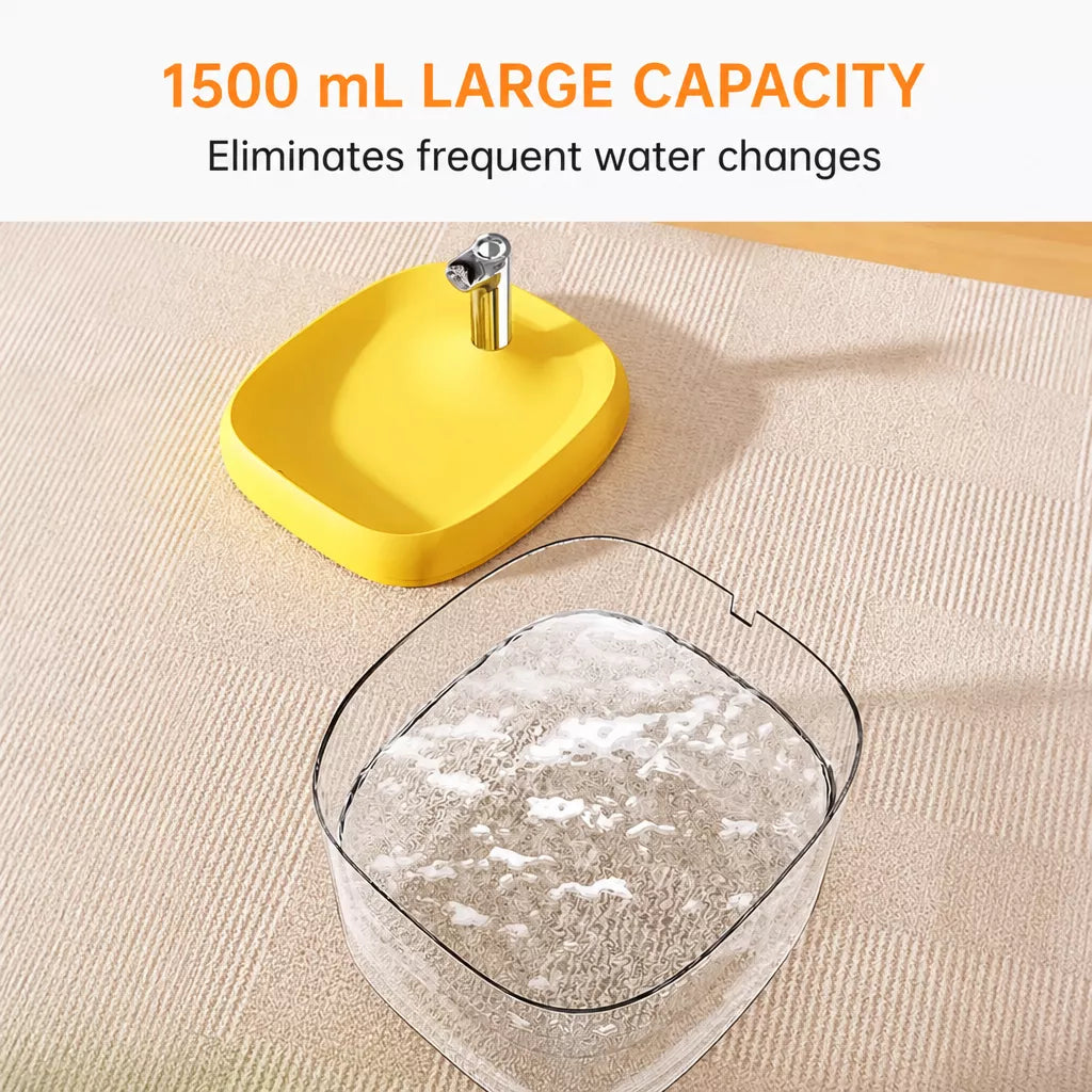1.5 L Automatic Pet Water Fountain with Circulating Filter for Cats & Dogs