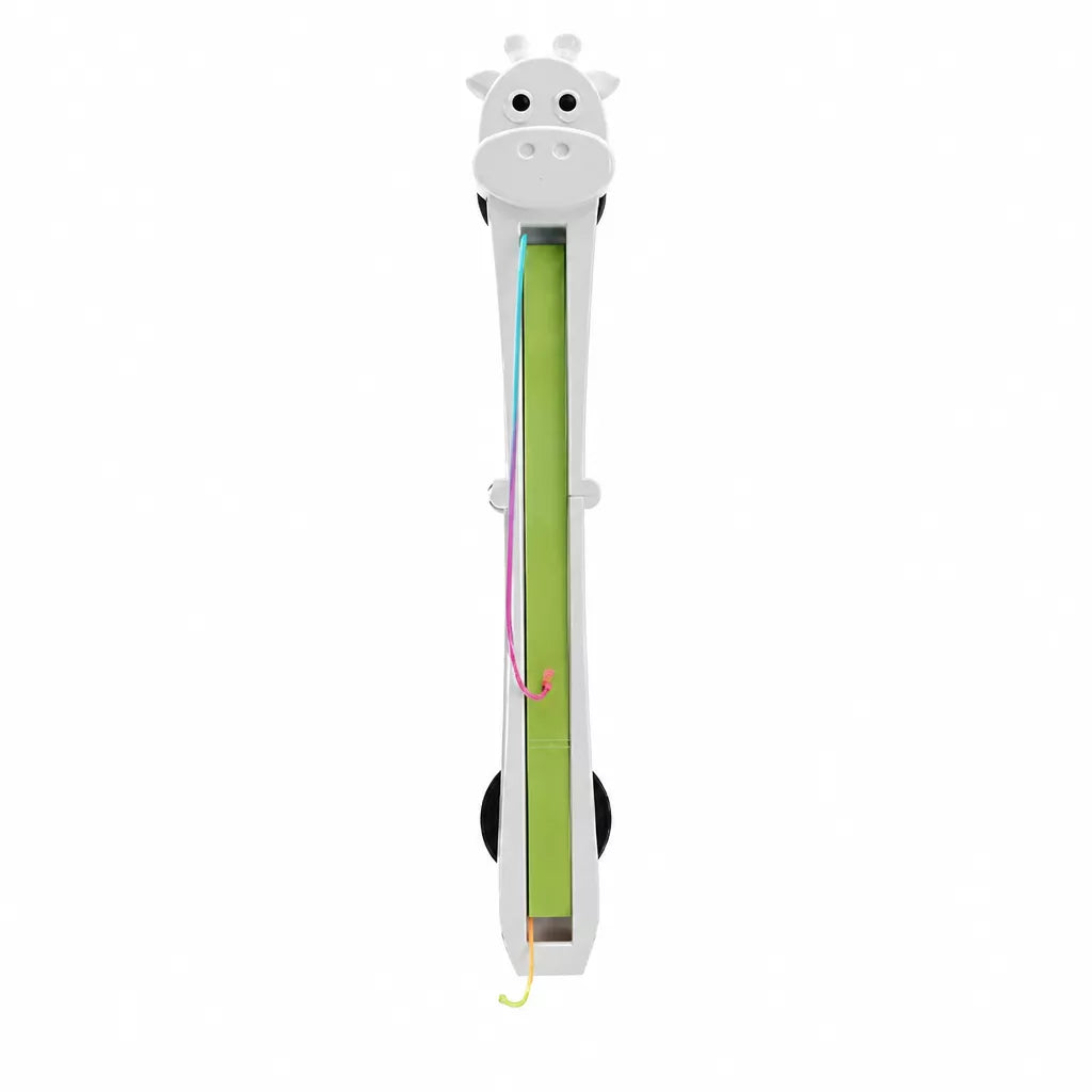Automatic Wall-Mounted Interactive Cat Toy with Rotating Rope