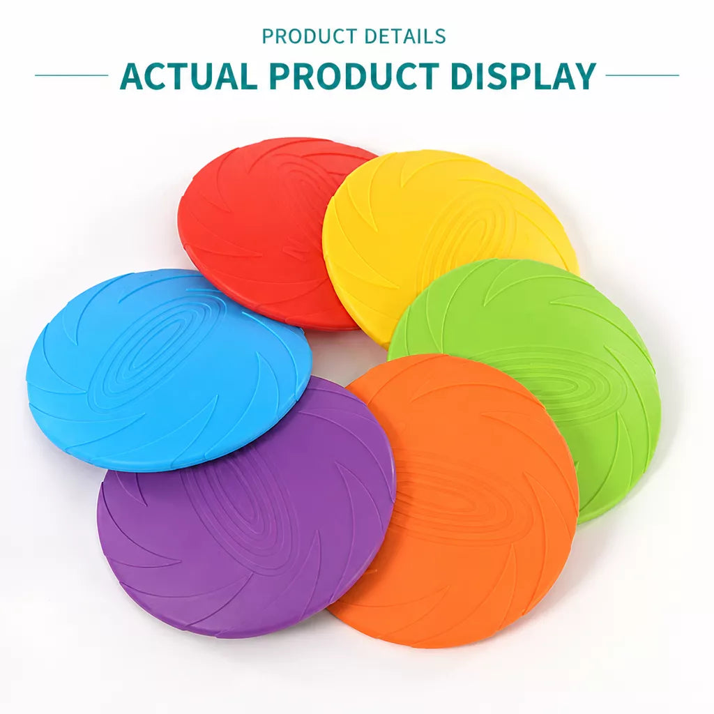 Floating Dog Flying Disc Toy for Training and Interactive Play