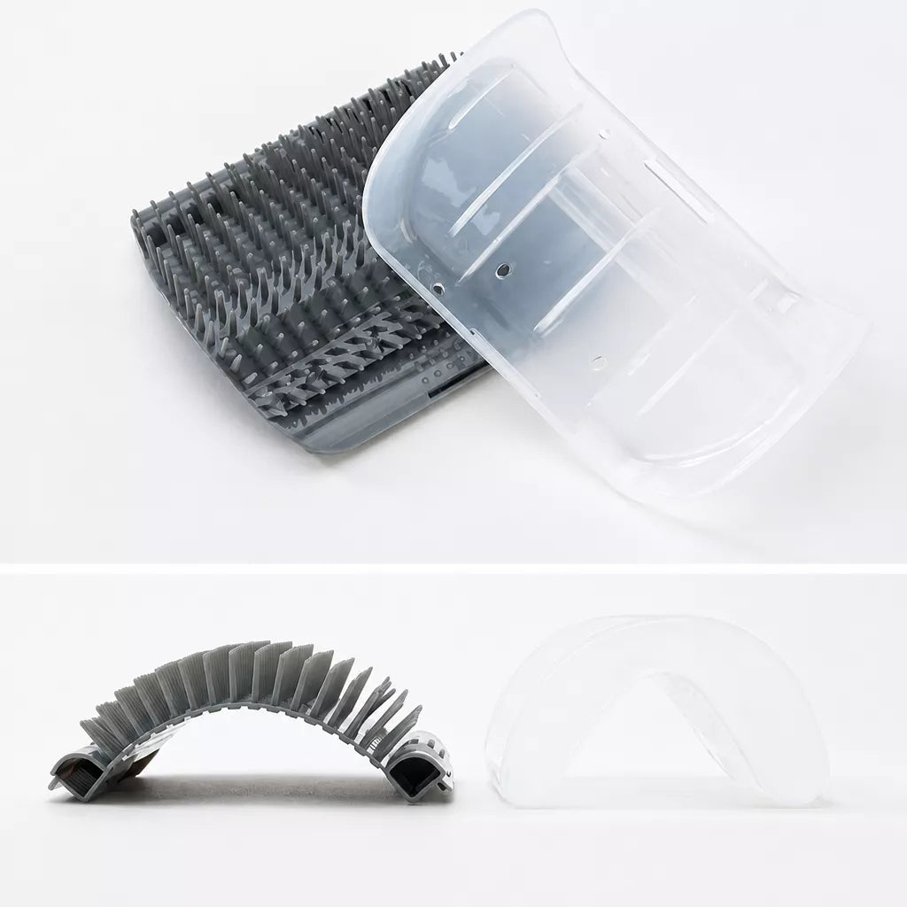 Corner-Mount Cat Scratcher Pads with Adhesive and Screws