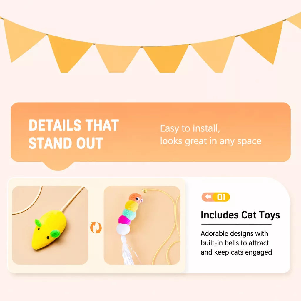 Self-Adhesive Wall Cat Scratcher Pad