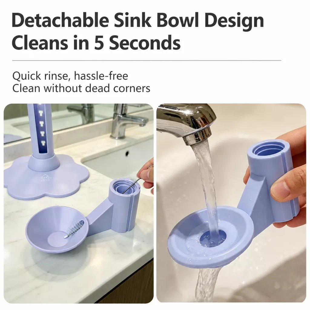 Adjustable-Height Pet Water Dispenser for Cats