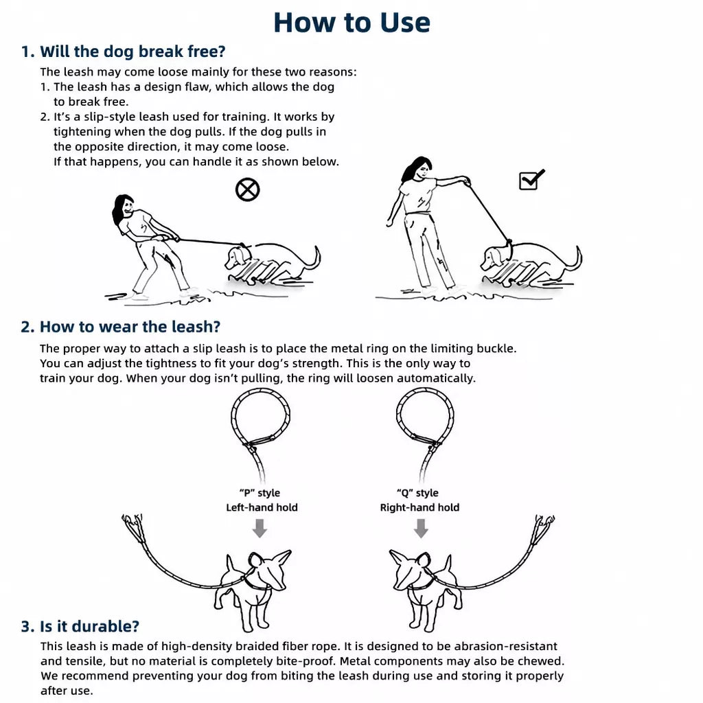 Dog Rope Leash