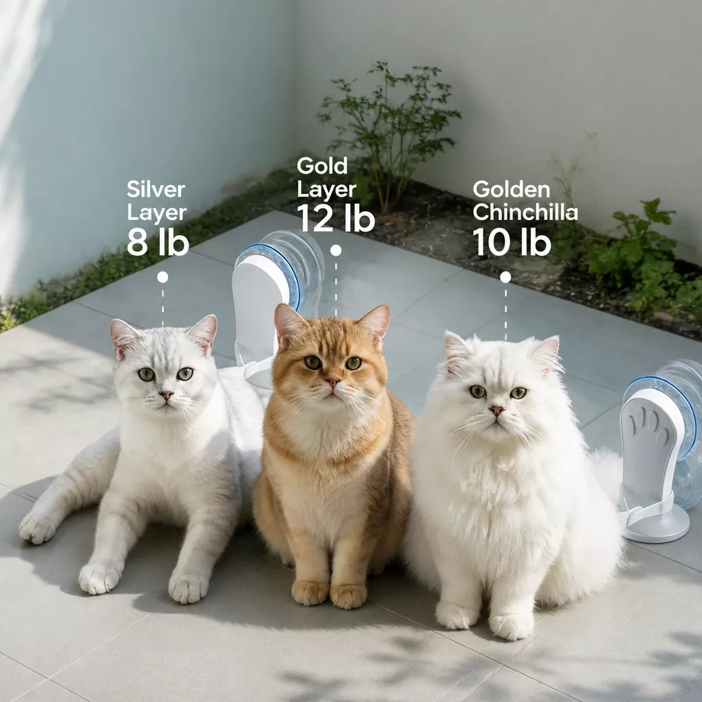 Window-Mounted Cat Hammock with Suction Cups