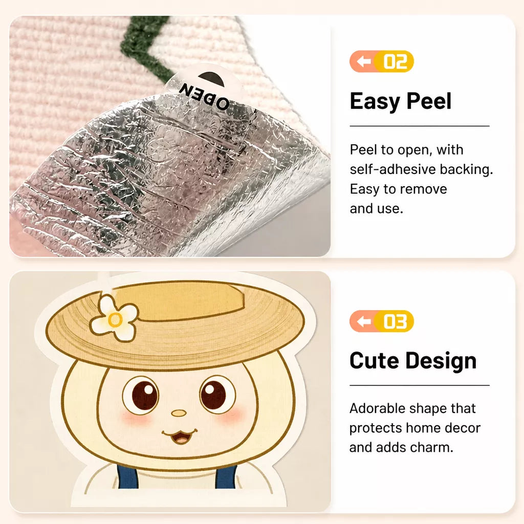 Self-Adhesive Wall Cat Scratcher Pad
