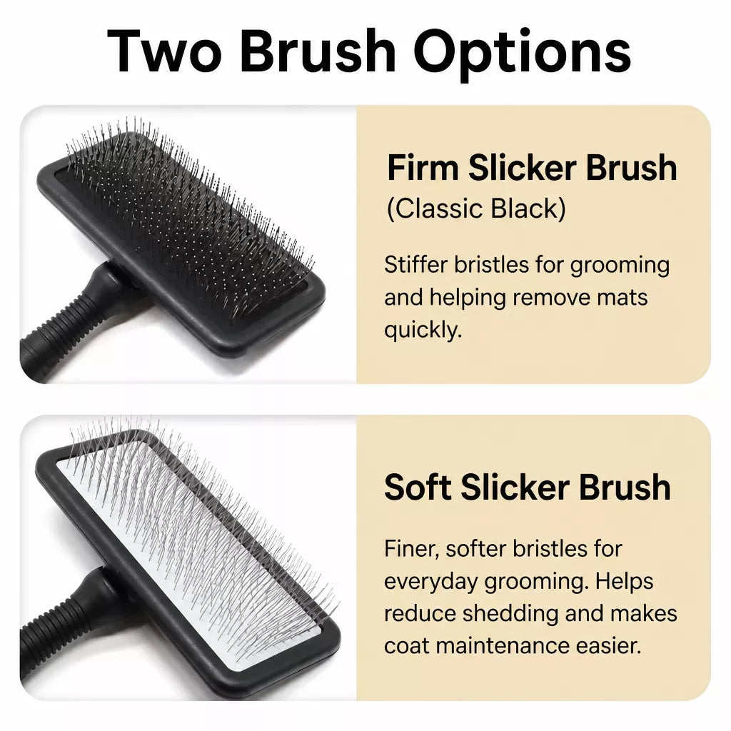 Dog & Cat Pin Brush for Detangling and Loose Fur