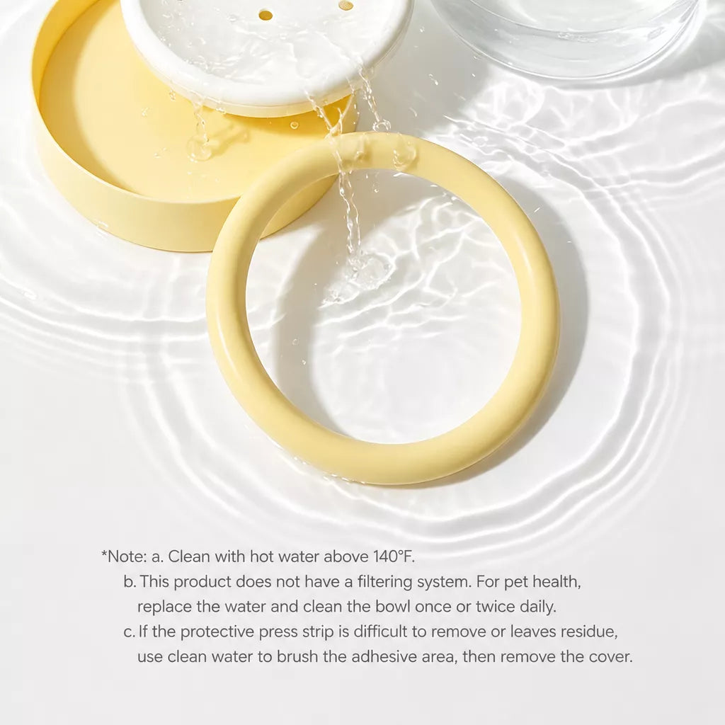Floating Water Bowl for Cats and Dogs