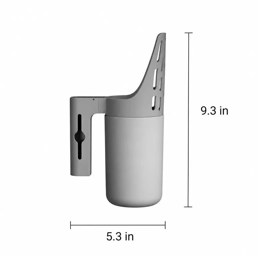All-in-One Cat Litter Scoop with Bag Roll Holder